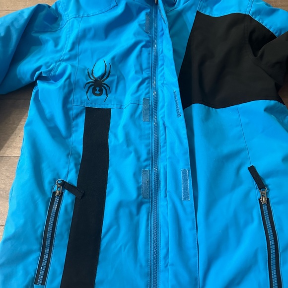 Spyder winter jacket coat size 18 youth boys - Picture 7 of 9